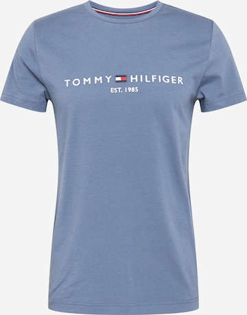 TOMMY HILFIGER Tričko – modrá: přední strana