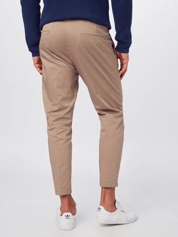 DRYKORN Regular Trousers 'CHASY' in Brown