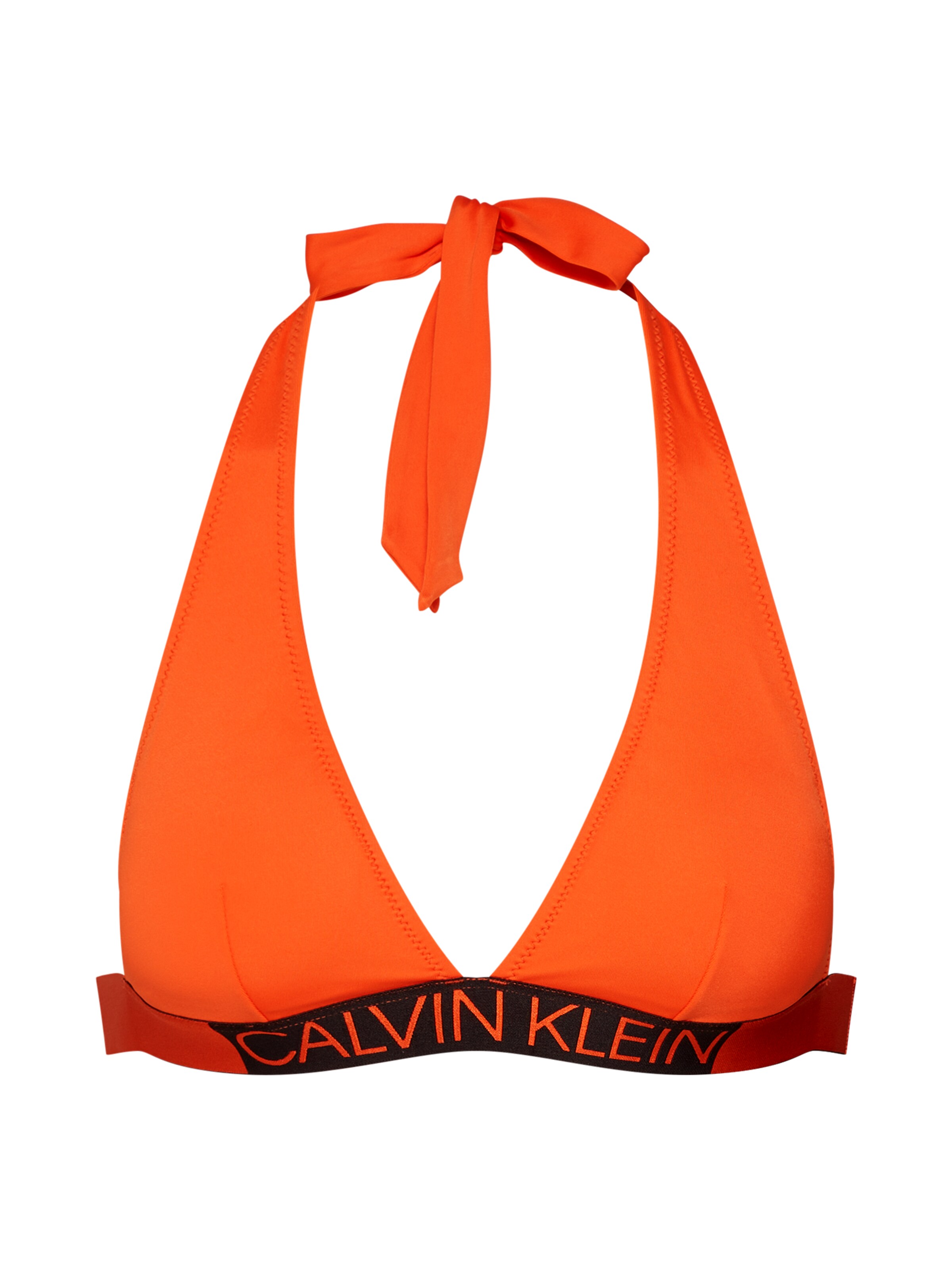 Calvin Klein Swimwear - Bikinitop in de kleur Oranjerood