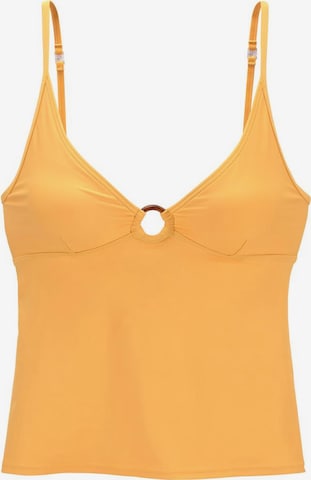 Top per tankini 'Rome' di s.Oliver in giallo: frontale