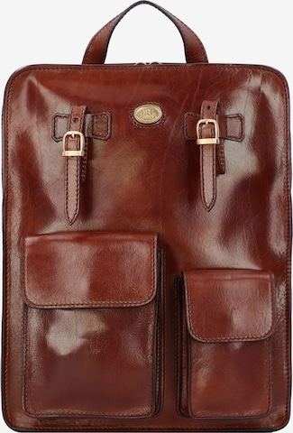 The Bridge Backpack 'Story Uomo' in Brown: front