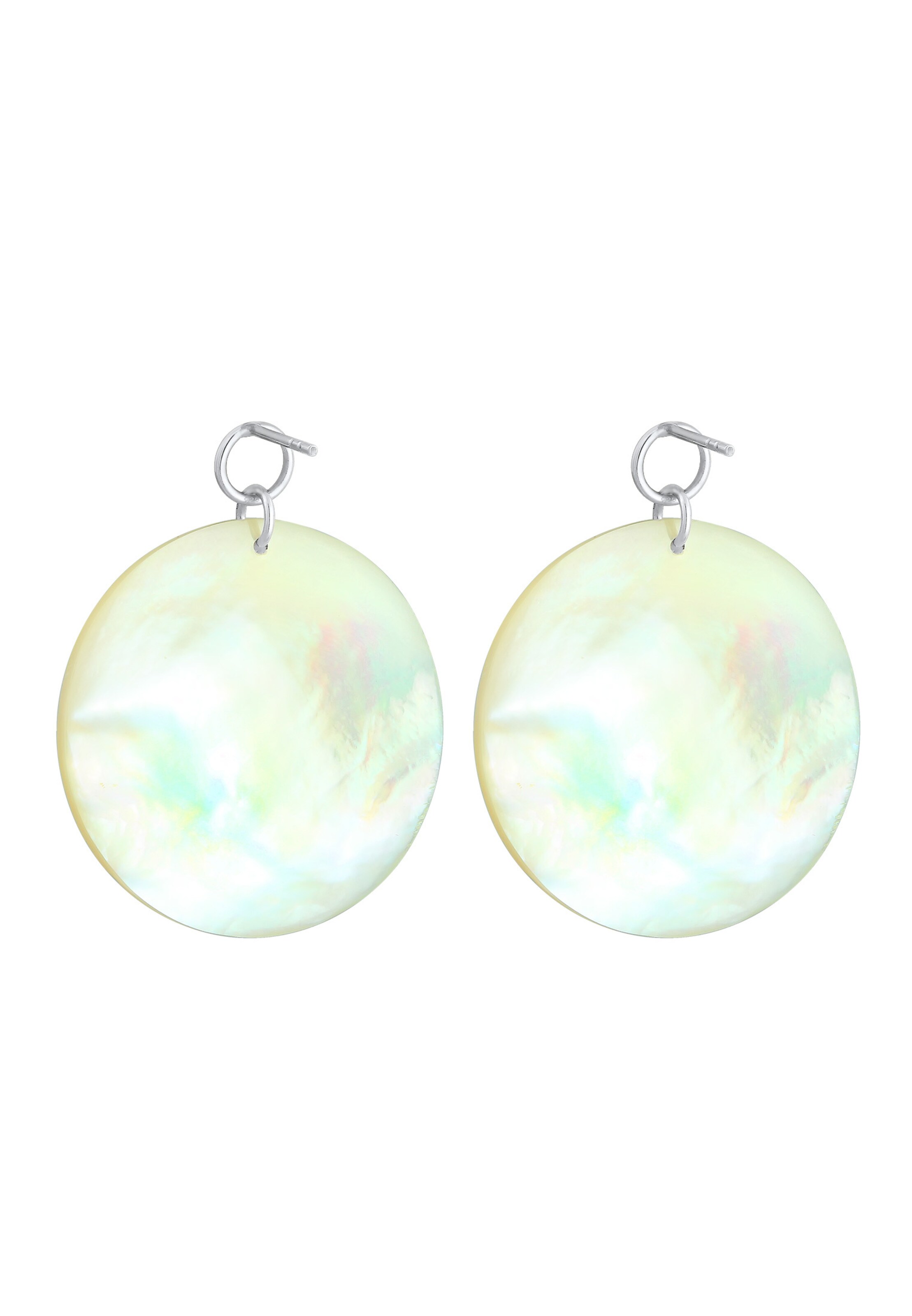 ELLI Náušnice - Biela