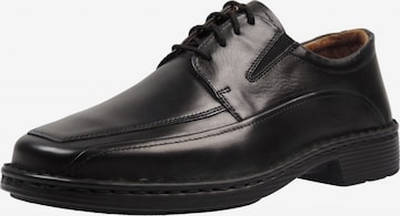 JOSEF SEIBEL Lace-Up Shoes 'Brian' in Black: front
