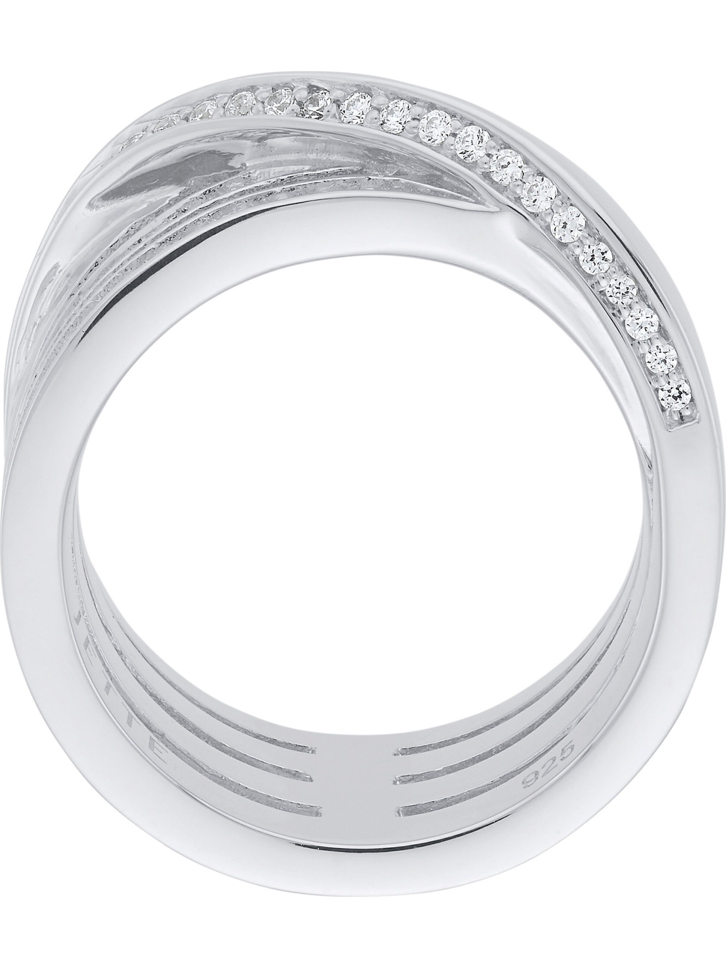 JETTE Ring in Silber