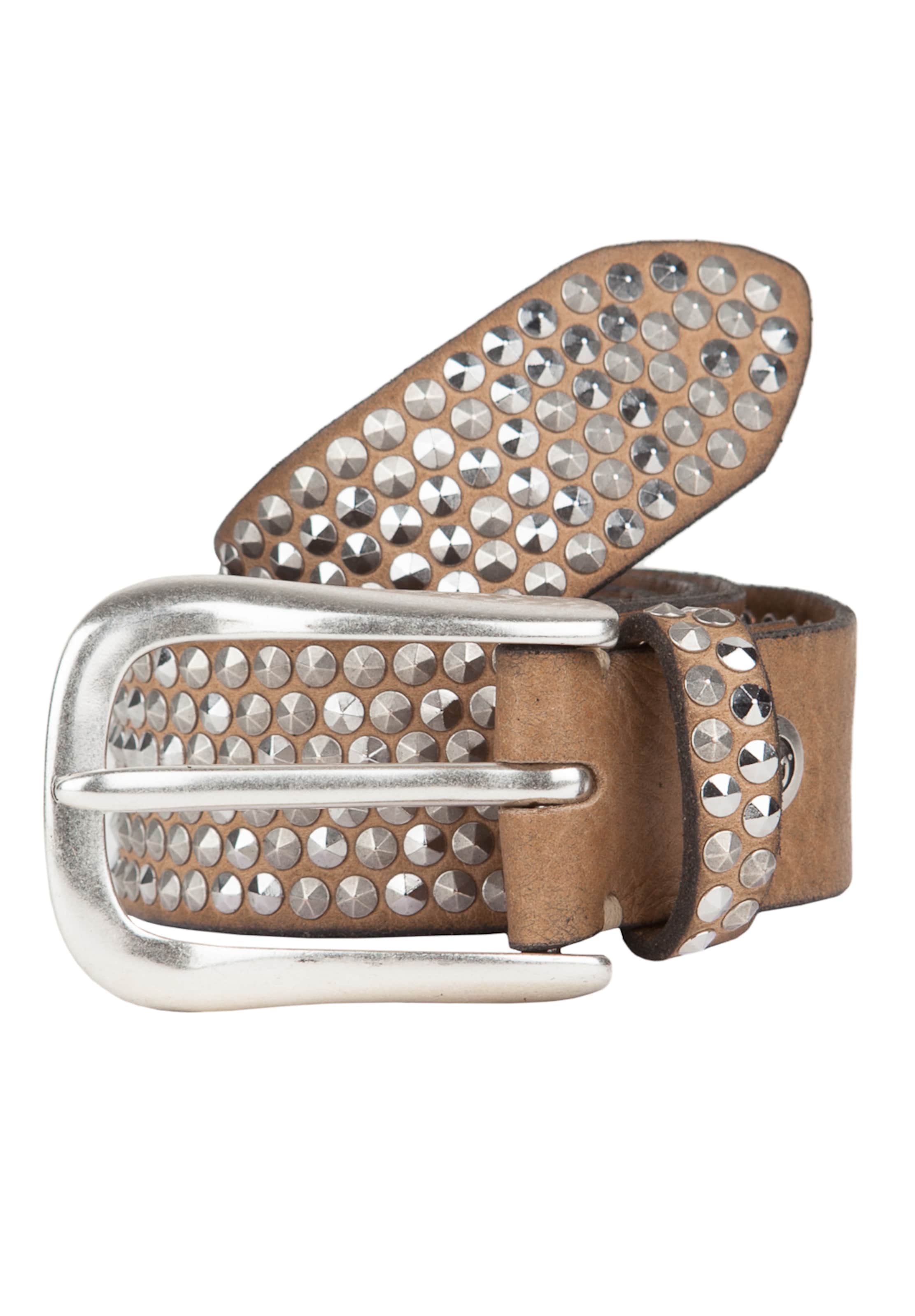 Cintura di B.BELT in beige: frontale