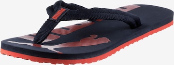 PUMA T-Bar Sandals 'Epic Flip V2' in Black: front