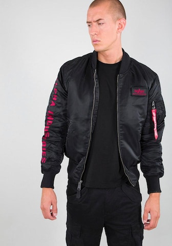 Veste mi-saison ALPHA INDUSTRIES en noir