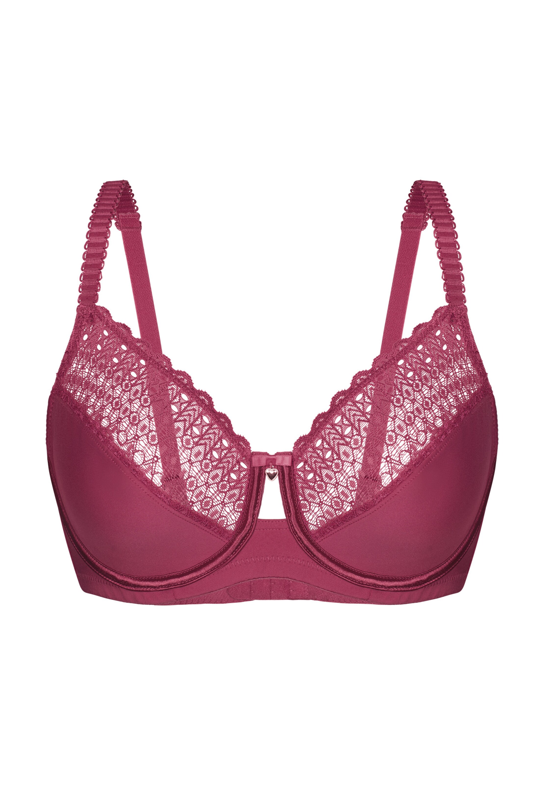 sassa - Bügel-BH 'LOVELY SECRET' in cranberry