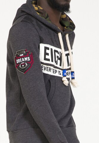 Sweat-shirt PLUS EIGHTEEN en gris