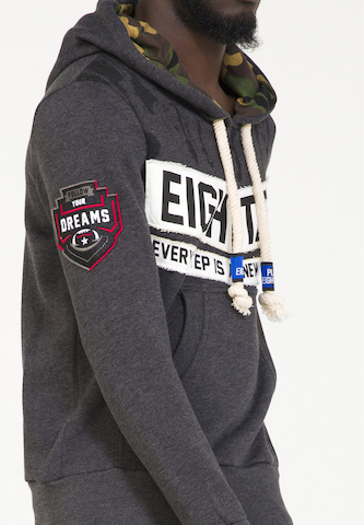 Sweat-shirt PLUS EIGHTEEN en gris