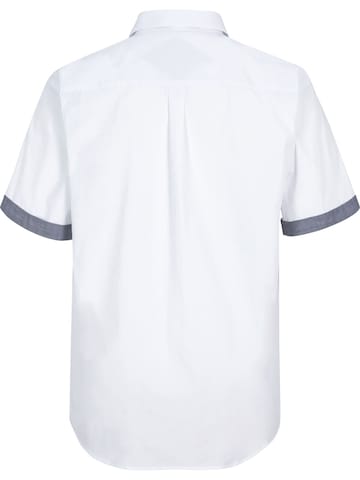 Jan Vanderstorm Comfort fit Button Up Shirt 'Evin' in Blue