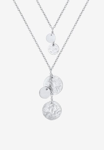 ELLI PREMIUM Halskette 'Geo' in Silber