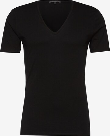 DRYKORN - Ajuste regular Camiseta 'Quentin' en negro: frente