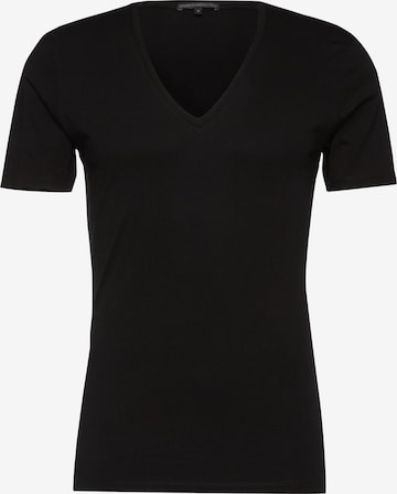 DRYKORN Regular fit T-shirt 'Quentin' i svart: framsida