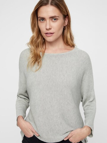 VERO MODA Sweter 'Nora' w kolorze szary