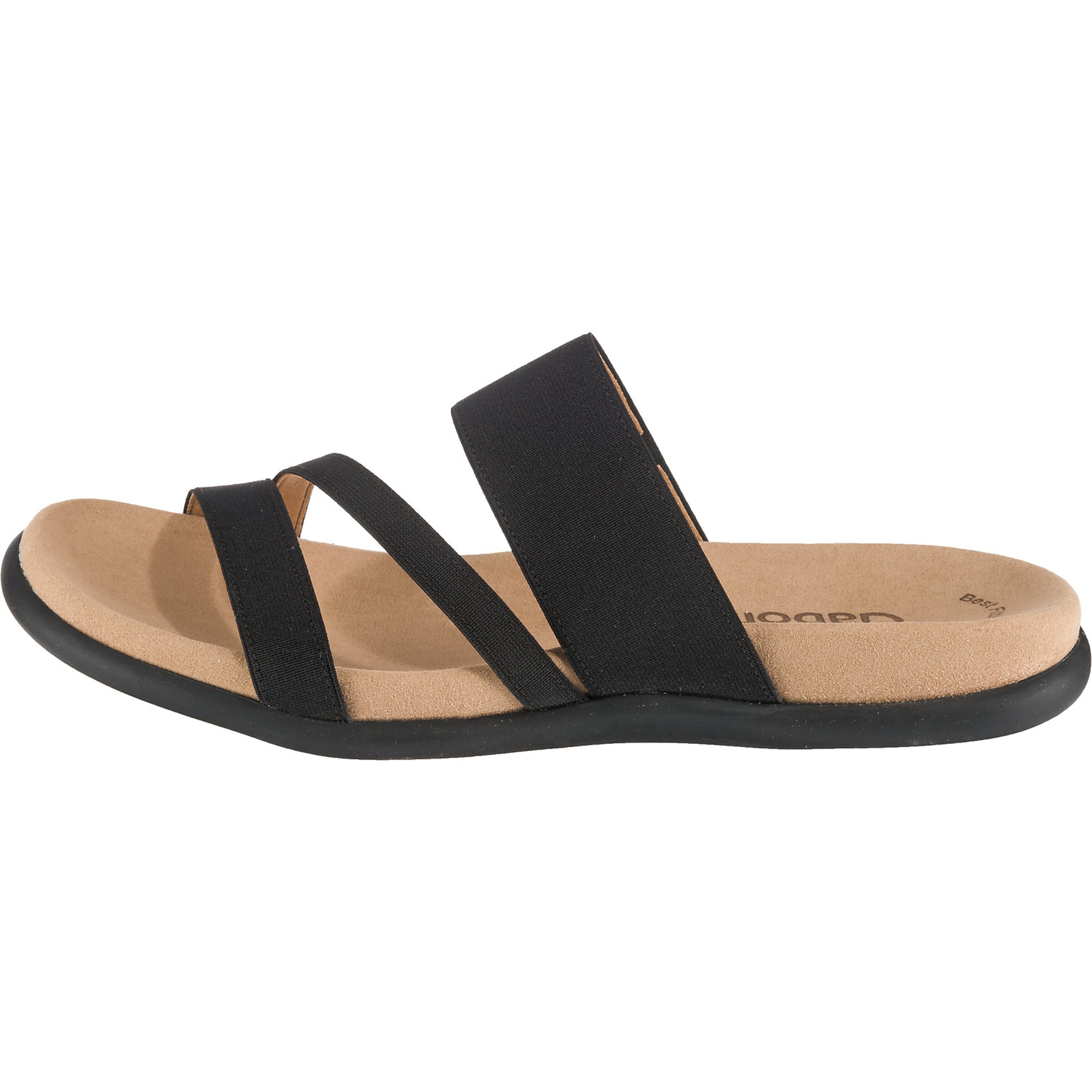 GABOR Šľapky - Čierna