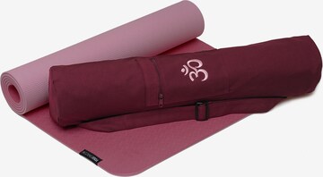 YOGISTAR.COM Yoga-set Starter Edition - Comfort (yogamatte Pro + Yogatasche Om) in Pink: predná strana