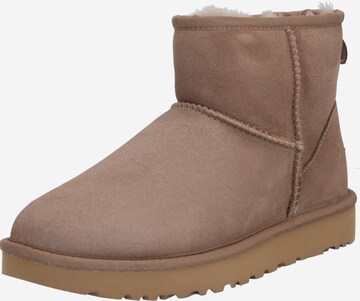 Boots da neve 'Classic Mini II' di UGG in beige: frontale