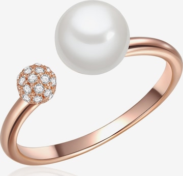 Valero Pearls Ring in Gold: front