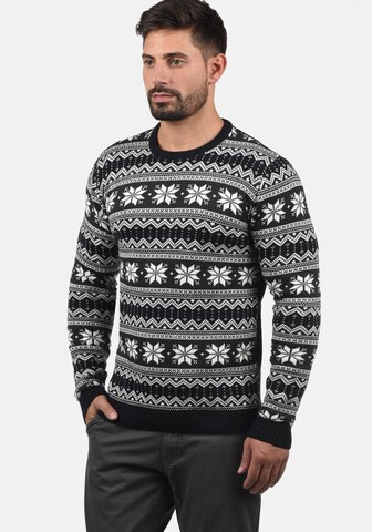 Pull-over 'Winno' !Solid en noir : devant