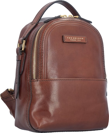 The Bridge Pearldistrict Rucksack Leder 27 cm in Braun