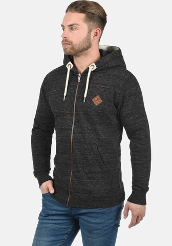 !Solid Sweatjacke 'Craig' in Schwarz: Vorderseite