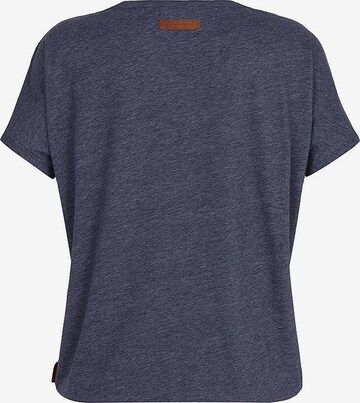 naketano T-Shirt 'Schnella Baustella' in Blau: zadná strana
