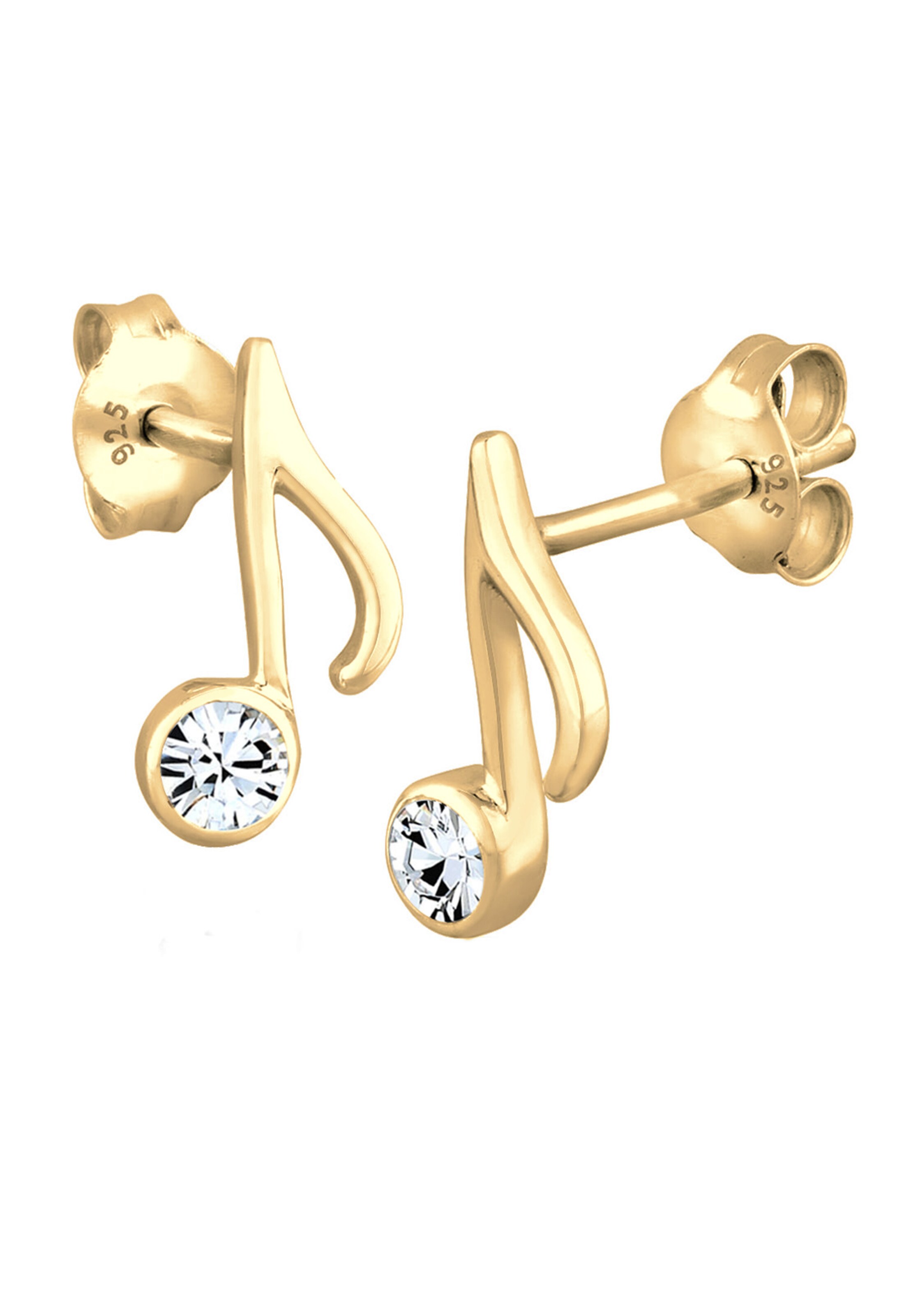 Boucles d'oreilles 'Note' ELLI en or