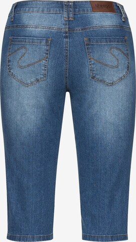 SHEEGO Slimfit Jeans in Blau