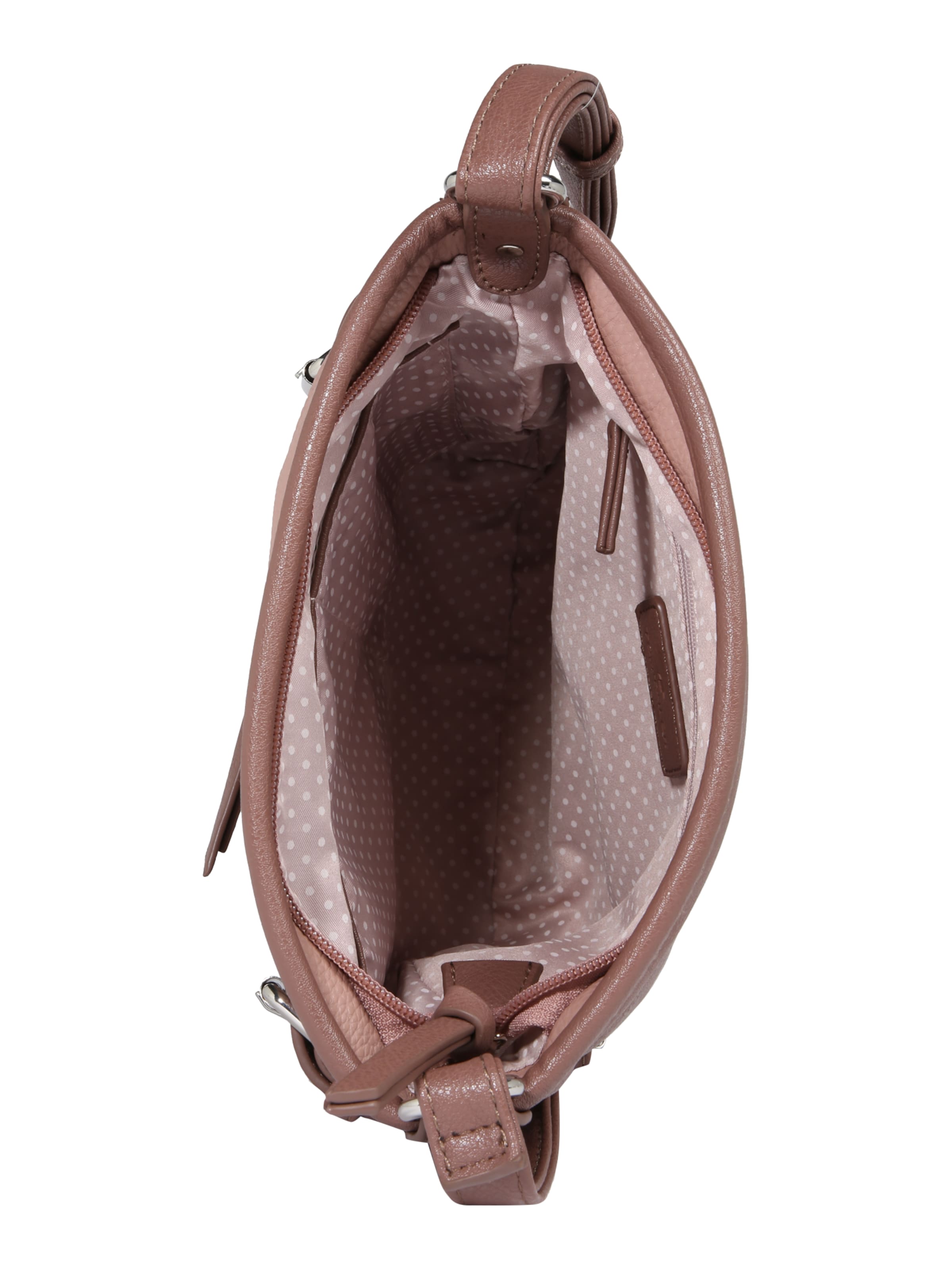 TOM TAILOR Umhängetasche 'Juna' in Pink: oben