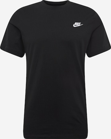 Regular fit Tricou 'Club' de la Nike Sportswear pe negru: față