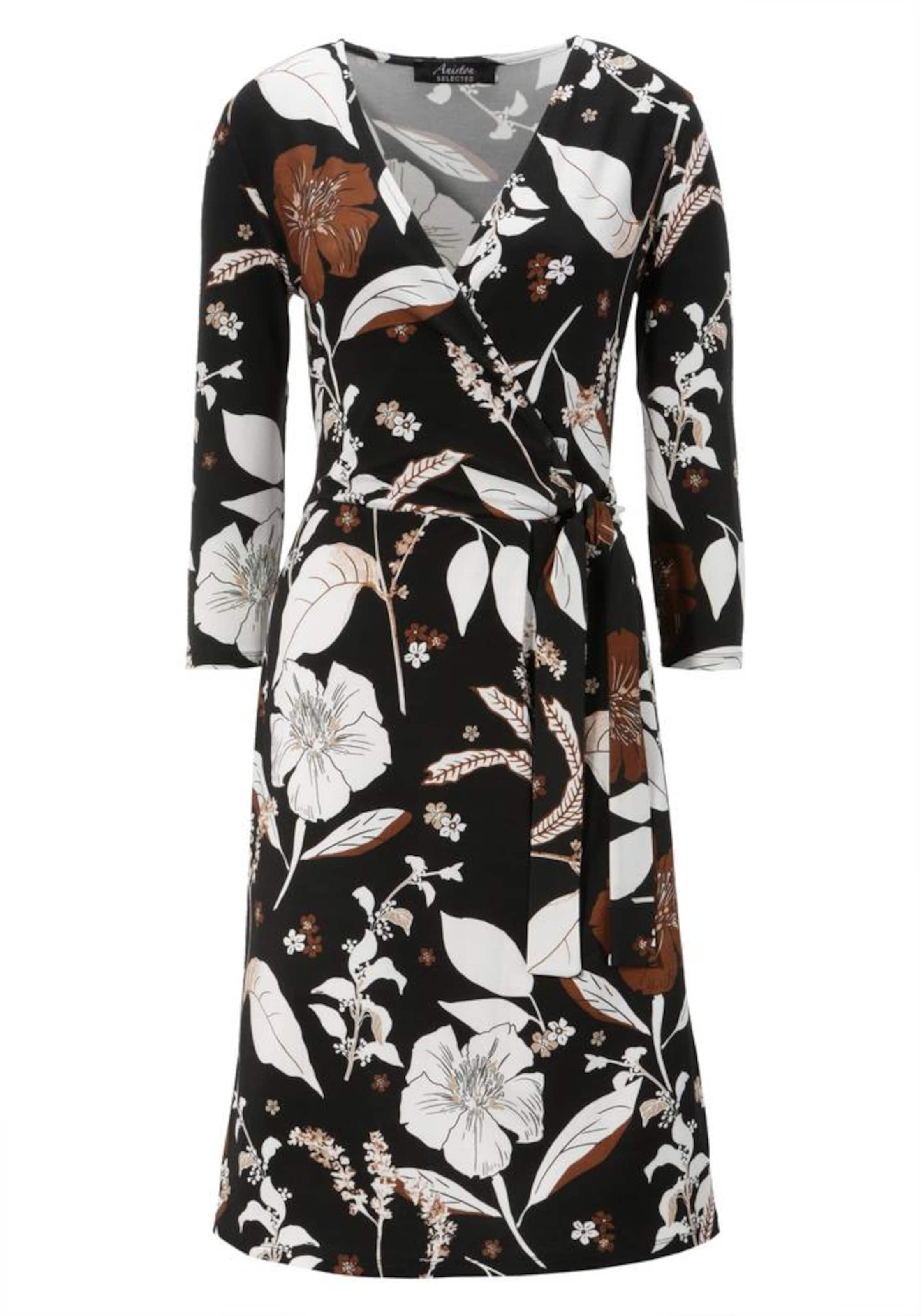 Aniston SELECTED Kleid in Schwarz: Vorderseite