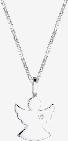 Elli DIAMONDS Necklace 'Engel' in Silver: front