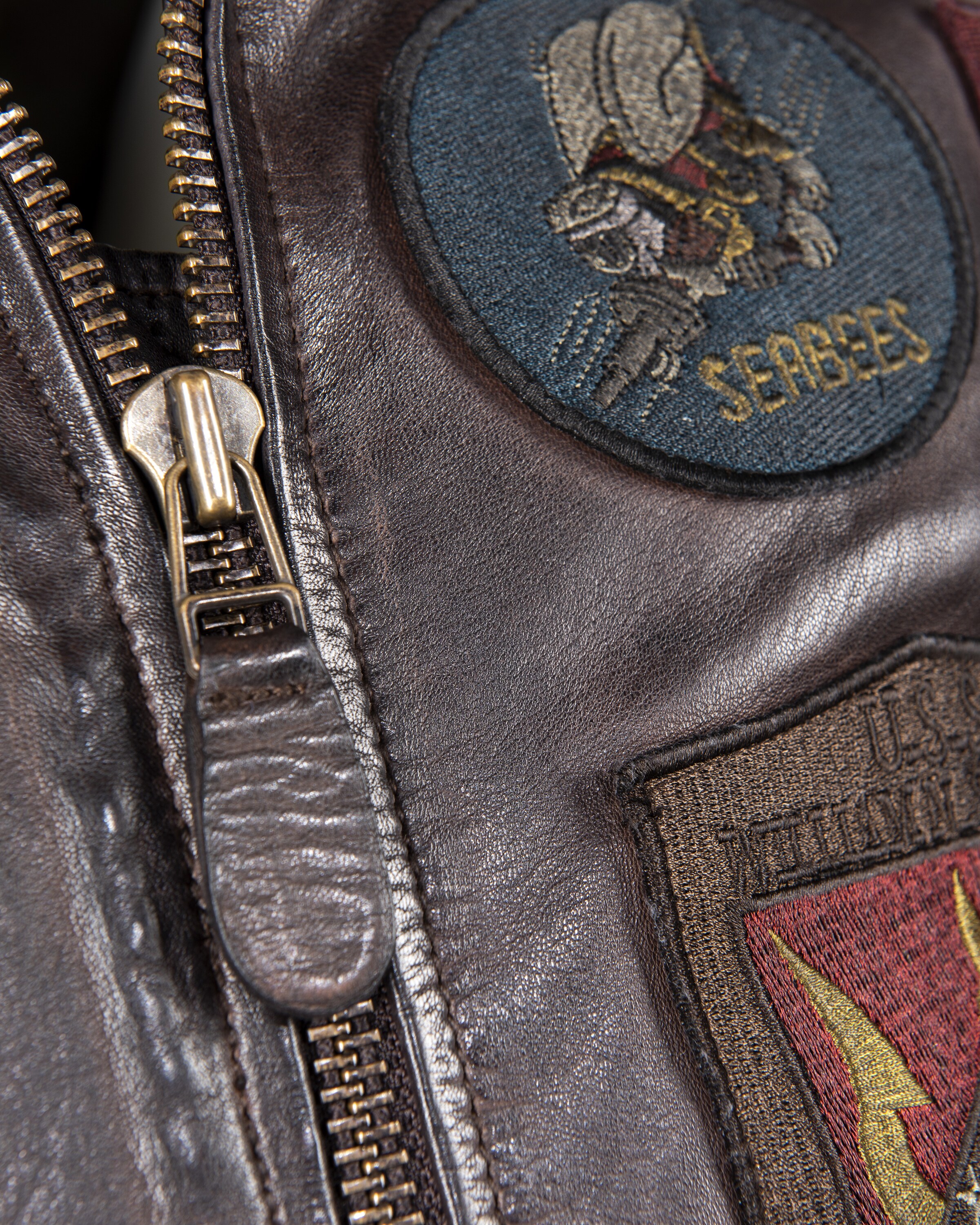 TOP GUN Tussenjas in Bruin