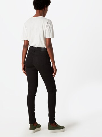 LEVI'S ® Skinny Jeans '711 Skinny' in Zwart