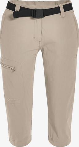 Maier Sports Slim fit Outdoor Pants 'Inara' in Grey: front