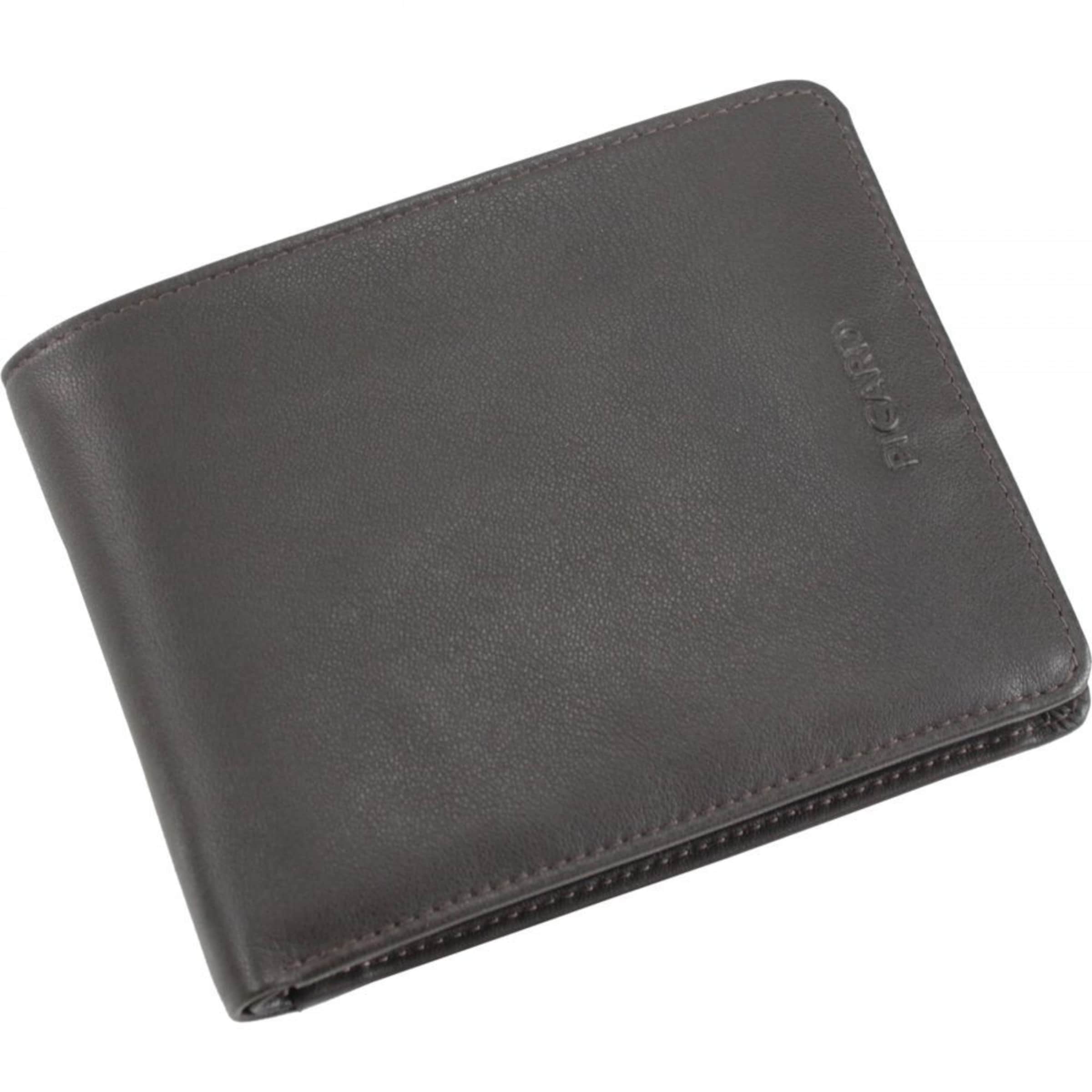 Picard Brooklyn Geldbörse Leder 13 cm in Braun: Vorderseite
