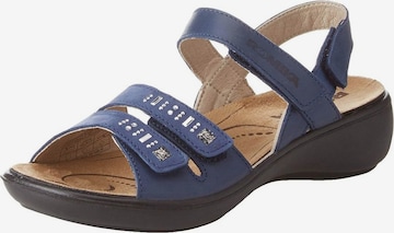 ROMIKA Hiking Sandals in Blue: front