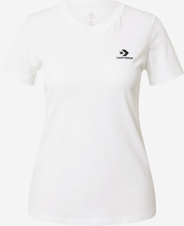 CONVERSE Shirt in Weiß: predná strana
