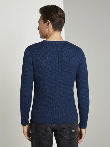 TOM TAILOR Trui in Blauw