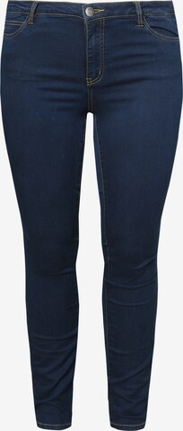 Junarose Slimfit Jeans in Blau: predná strana