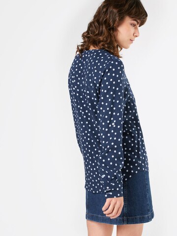 TOM TAILOR Bluse in Blau