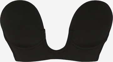 MAGIC Bodyfashion Regular Bra 'Luve' in Black: front