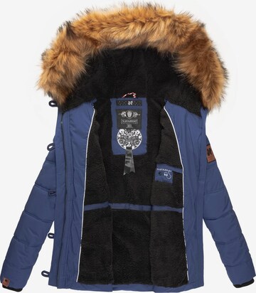 NAVAHOO Winter Jacket 'Zoja' in Blue