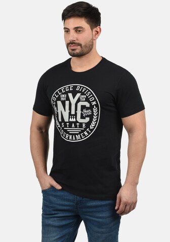T-Shirt 'York' !Solid en noir : devant