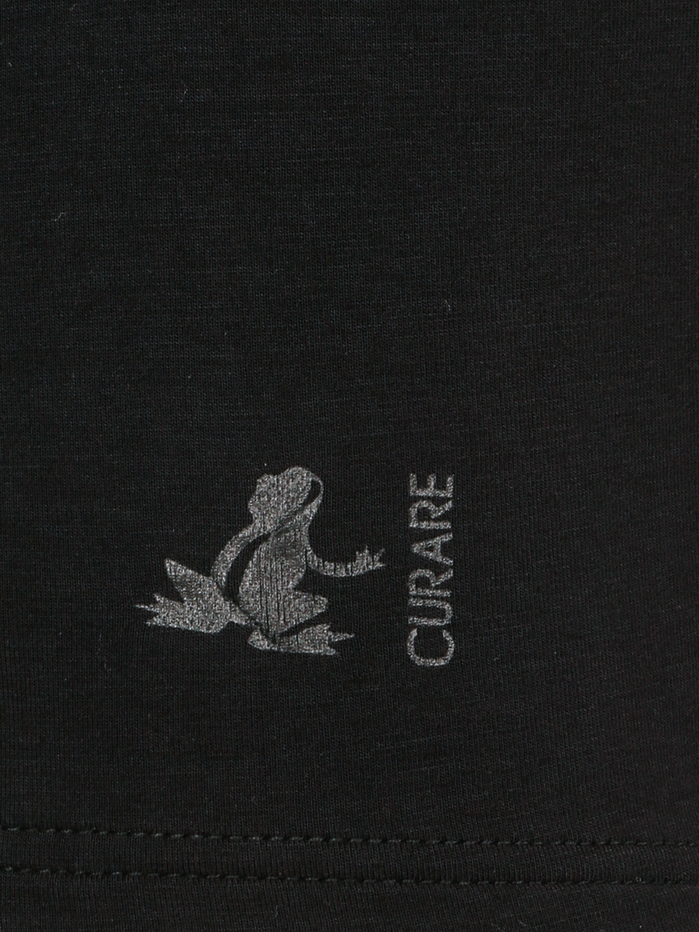 CURARE Yogawear Koszulka funkcyjna 'Flow' w kolorze czarny