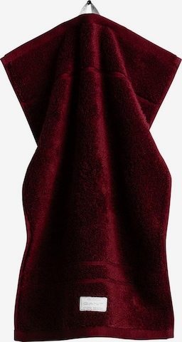 GANT Towel 'Organic Premium' in Red: front