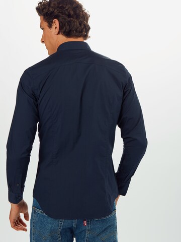 G-Star RAW - Regular Fit Camisa em azul