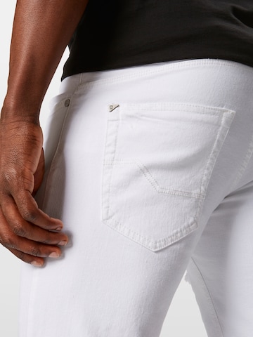 INDICODE JEANS - regular Vaquero 'Kaden Holes' en blanco