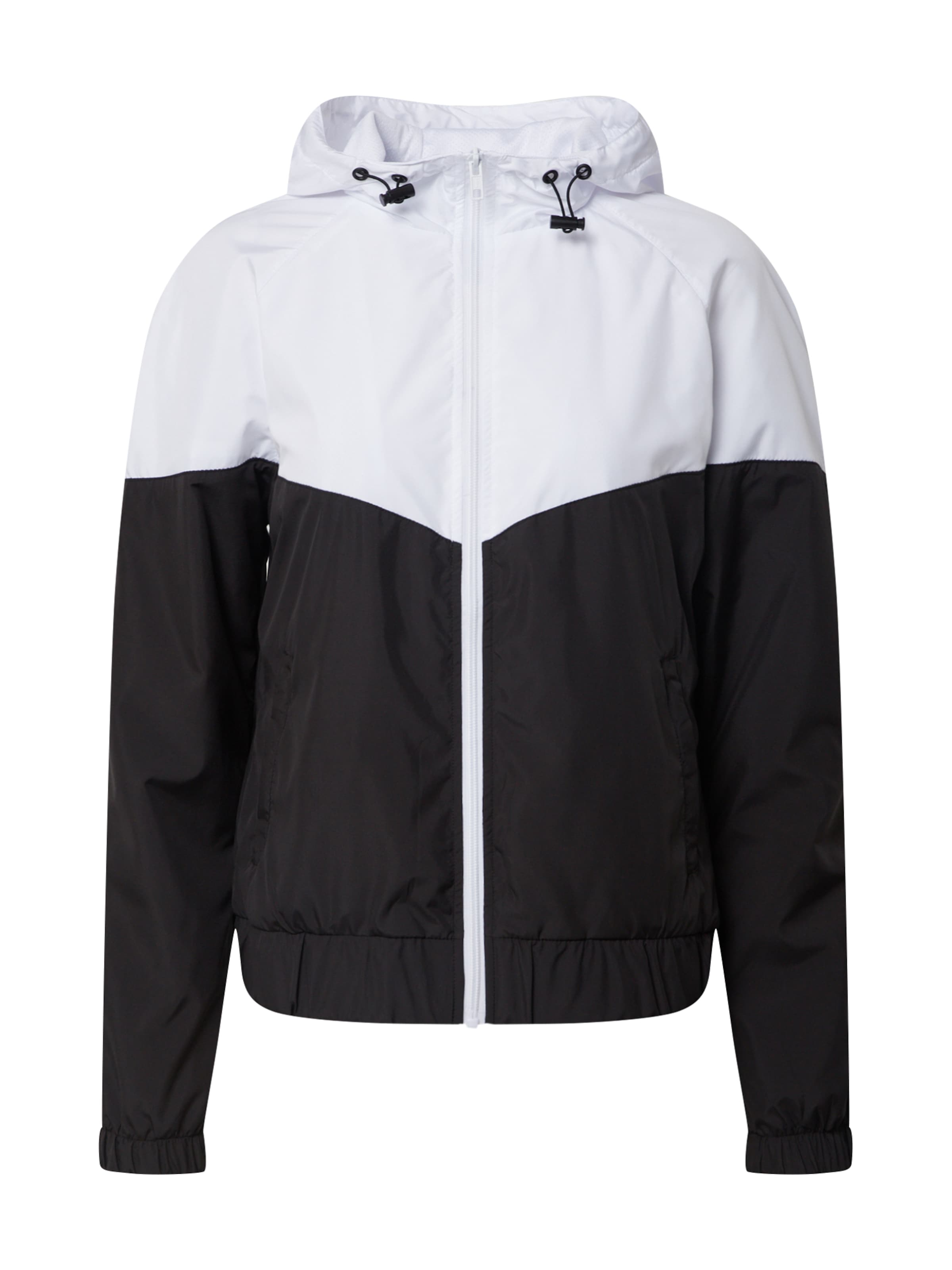 Veste mi-saison Urban Classics en noir : devant